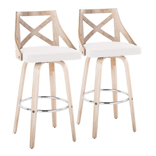 Charlotte 30" Fixed-height Barstool - Set Of 2